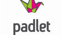 Origami crane for Padlet's logo